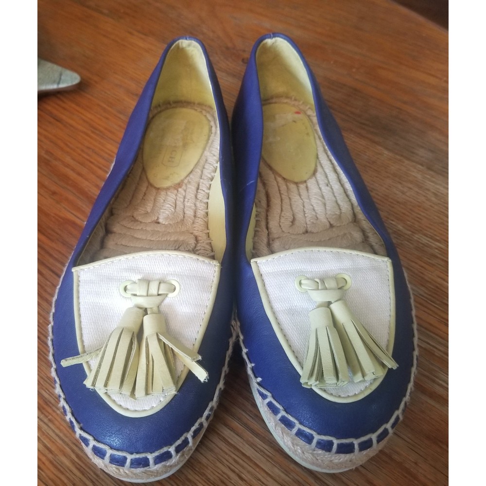 Coach Romy Espadrilles Size 6B